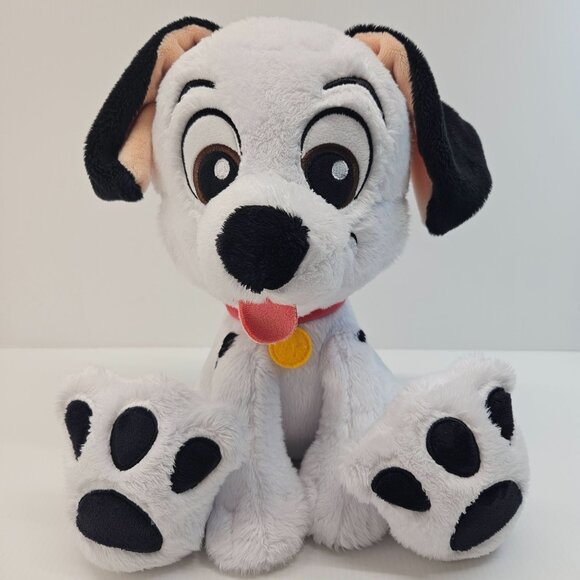 Disneys 101 Dalmatians LUCKY Dog 12" Big Feet Plush Stuffed Animal Toy - Picture 1 of 4